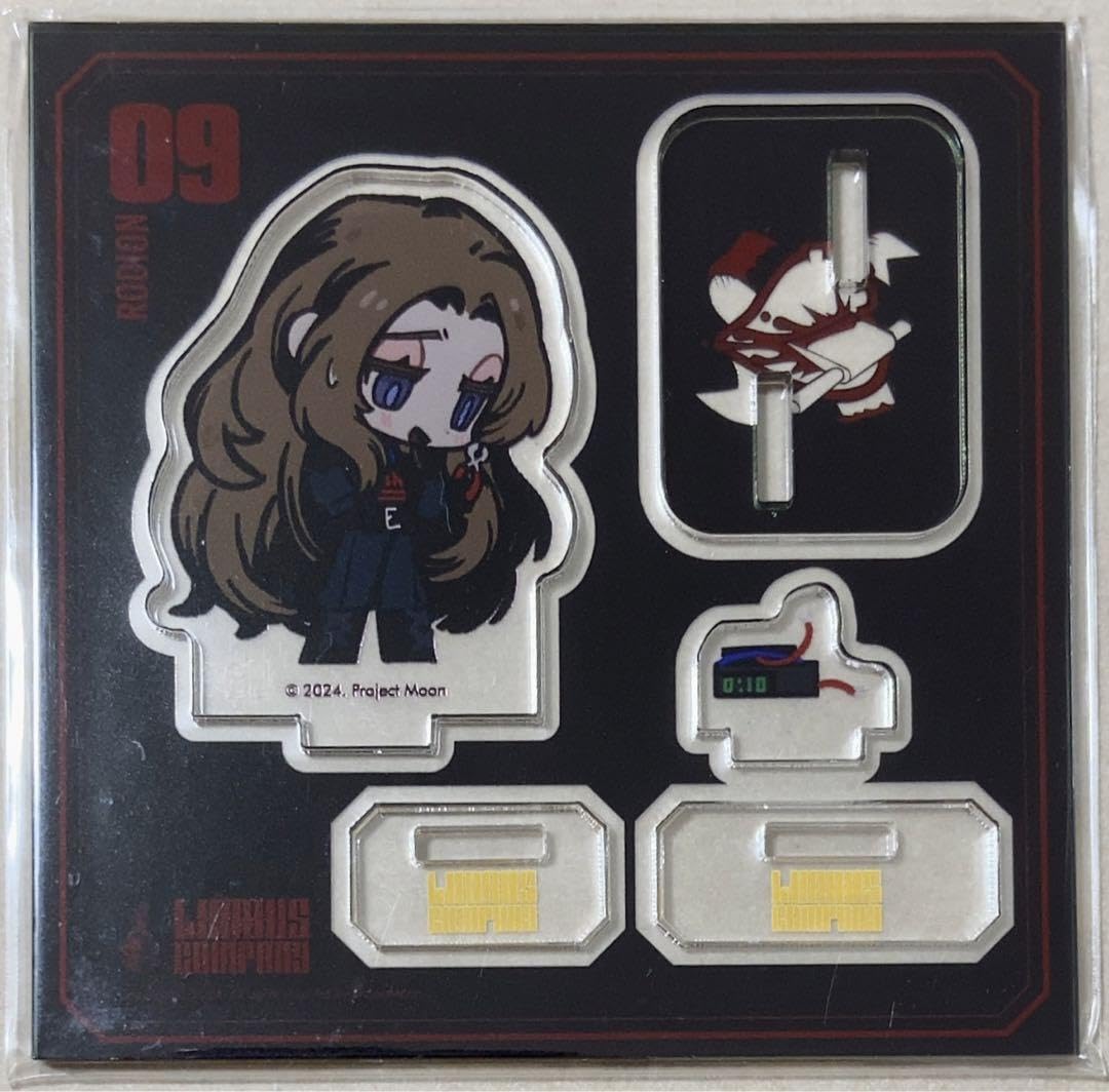 リンバスカンパニー　ロージャ　人格牌、 社員証、アクリル リンバスカンパニー ロージャ 人格牌、 社員証、アクリル リンバス